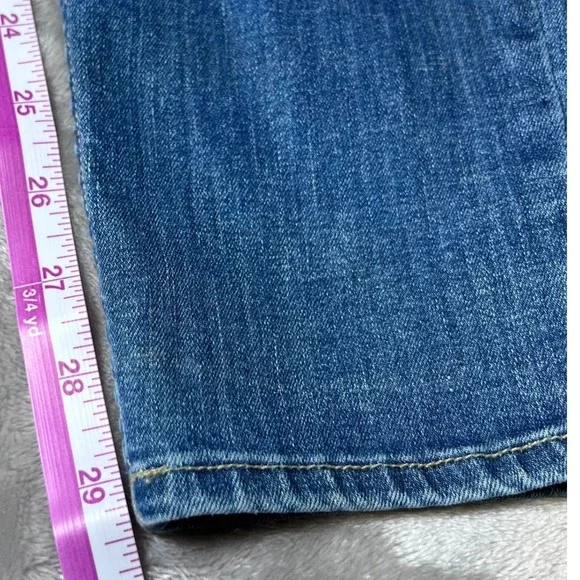 Harley Davidson Womens Size 20W Skinny Blue Jeans Denim Biker Casual Motorcycle - Picture 9 of 16